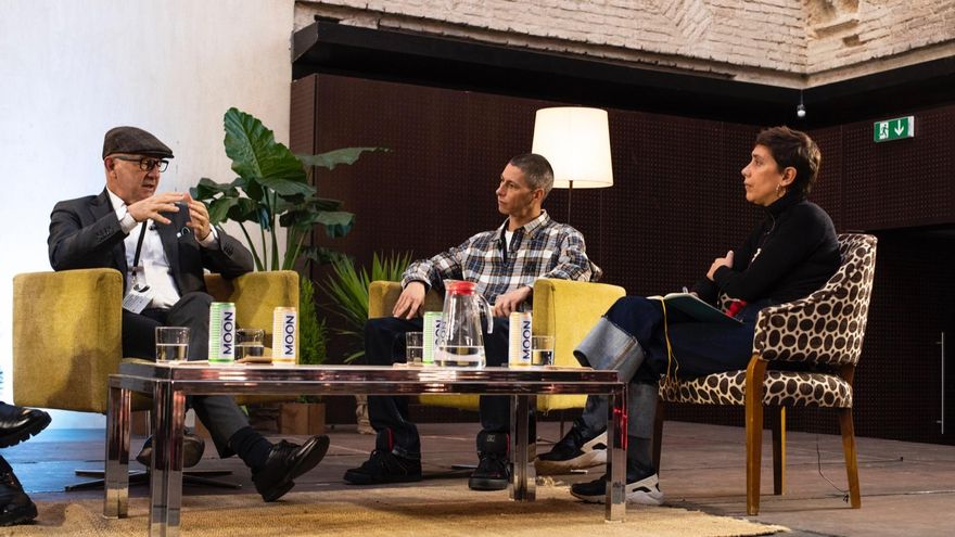 Una de las mesas redondas de este viernes.