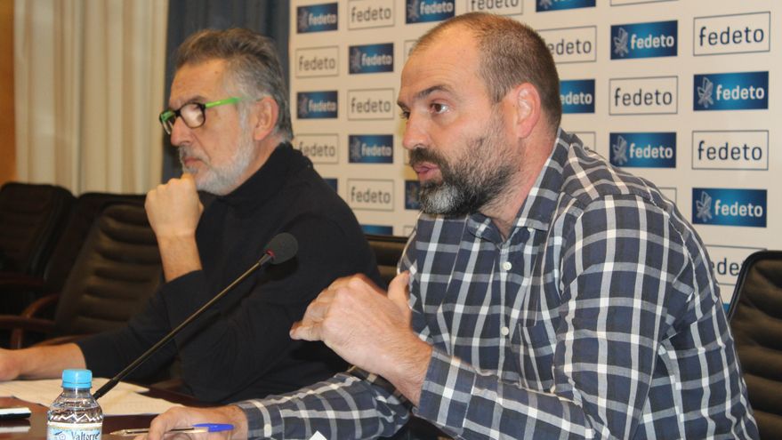 El presidente y el gerente de la DO Azafrán de La Mancha