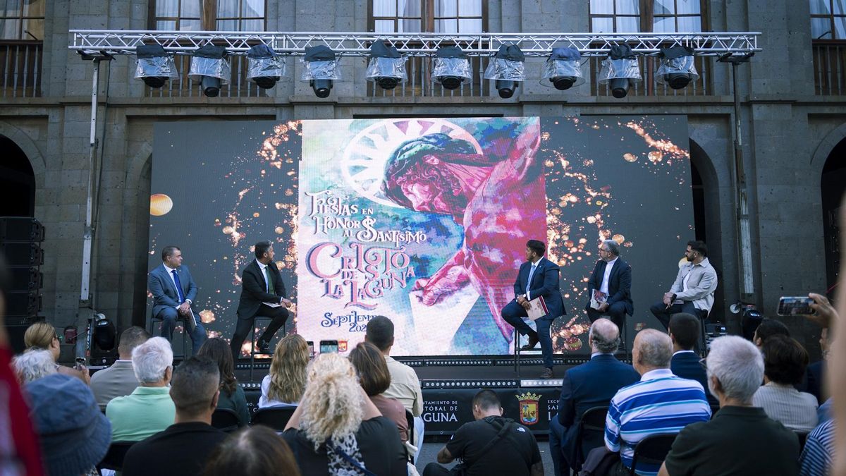 Presentación de las fiestas del Cristo de La Laguna.