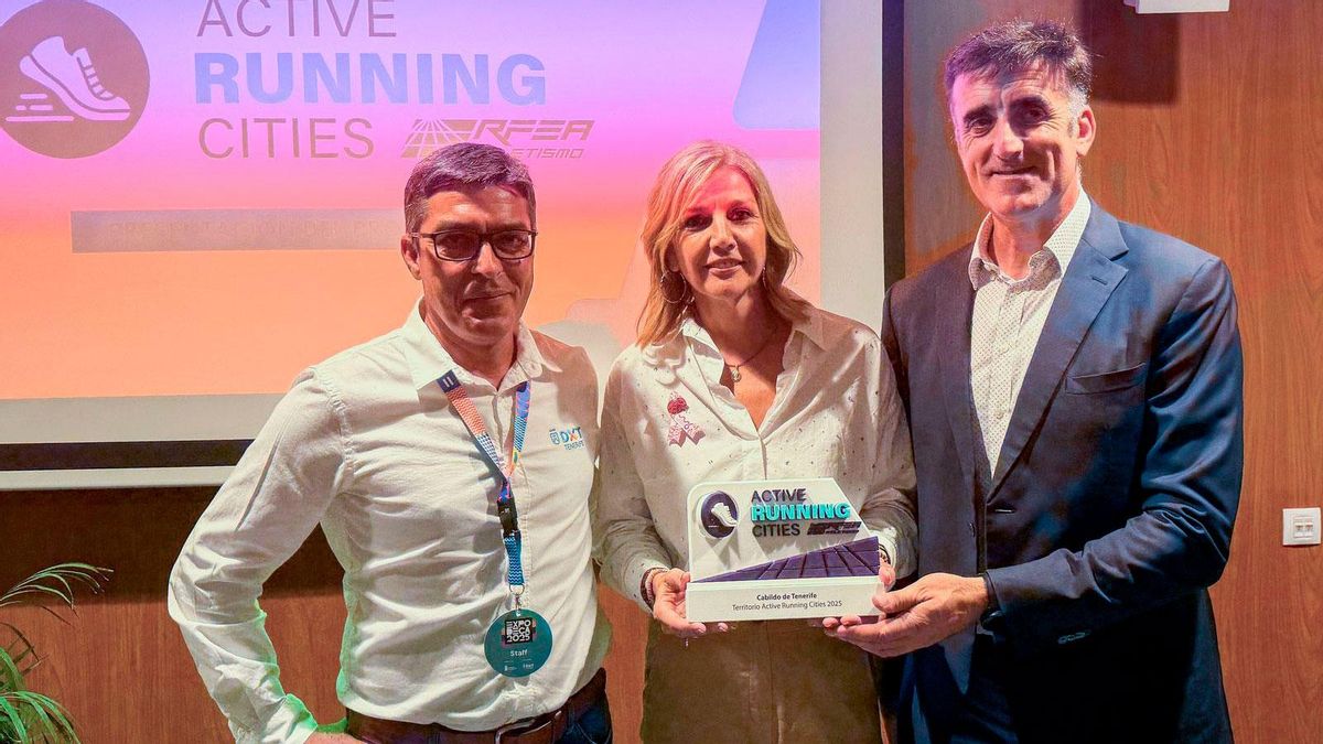 El Cabildo de Tenerife recibe el distintivo ‘Active Running Cities’