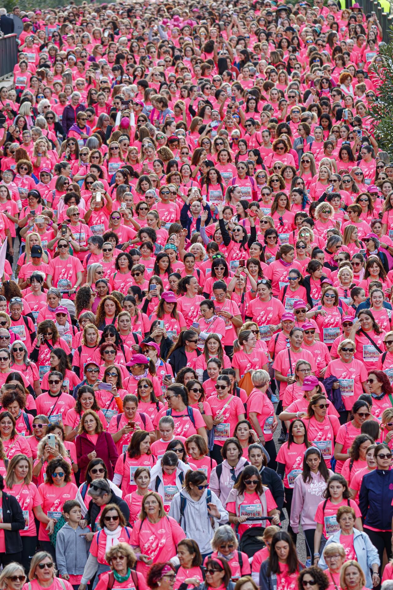 Carrera de la Mujer en Zaragoza. 20 de octubre de 2024.