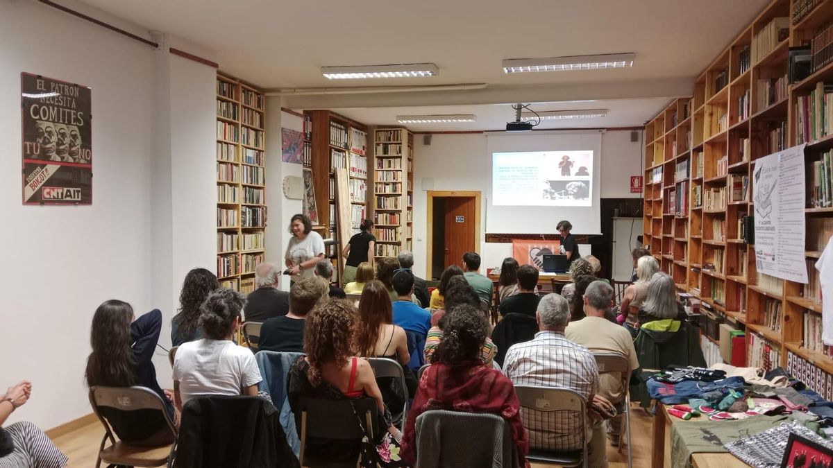 La sede de la CNT en León acoge todos los actos del Alcuentru d'Escritos Llibertarios de Llión.