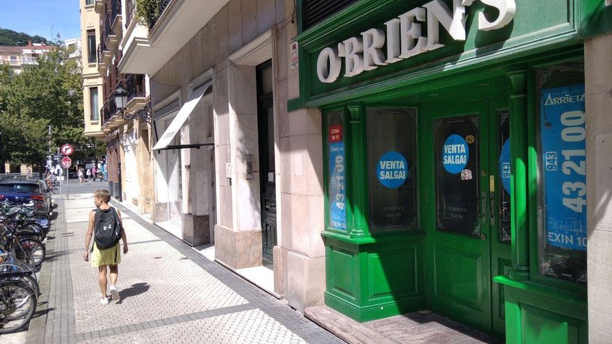 Las capitales vascas tienen vacías el 15% de las lonjas en sus zonas céntricas más comerciales