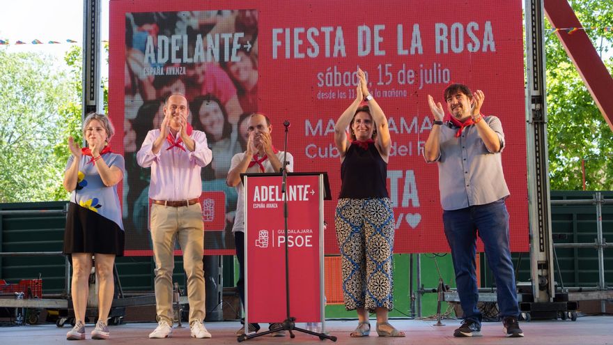 La vicepresidenta Teresa Ribera en Marchamalo