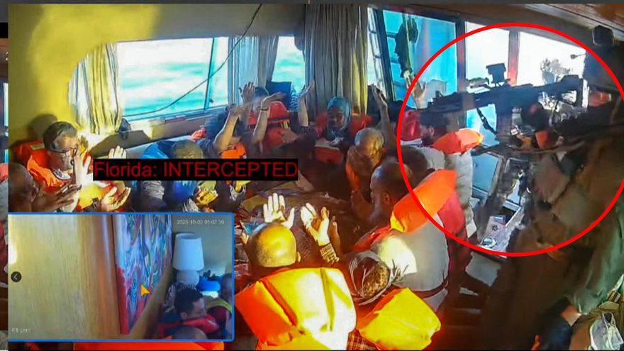 Israel da por finalizado el intento de la Flotilla de llegar a Gaza tras interceptar todos los barcos salvo uno