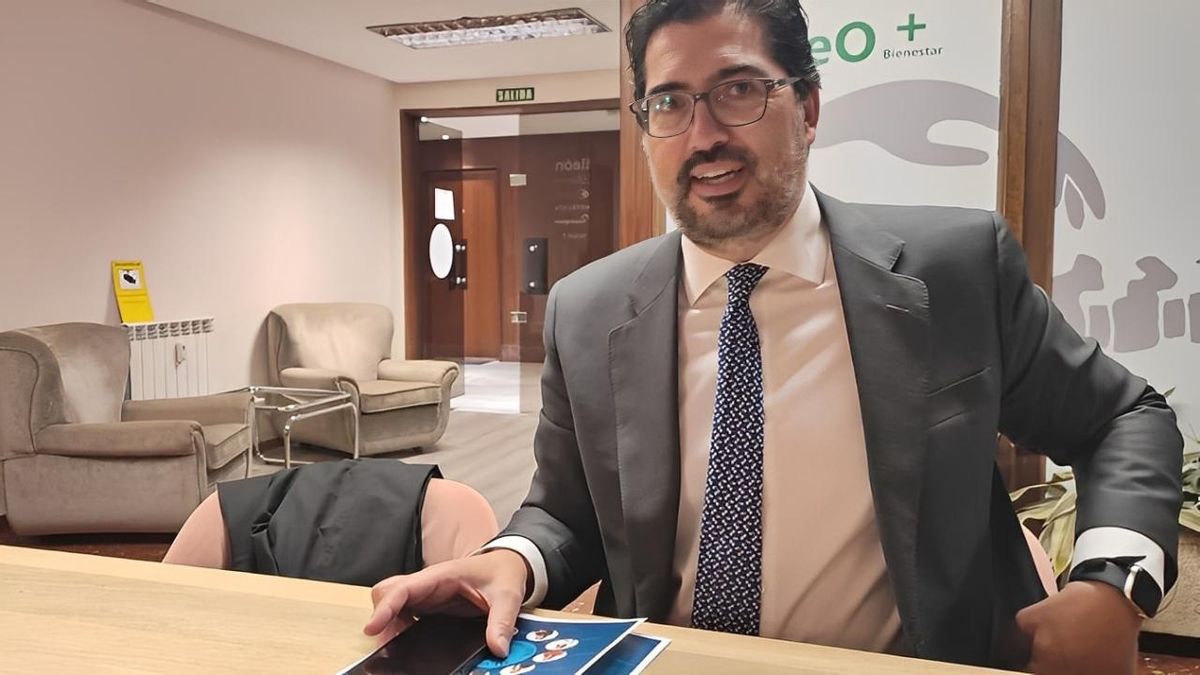 David Díez Revilla, candidato a la Presidencia del Colegio de Abogados de León.