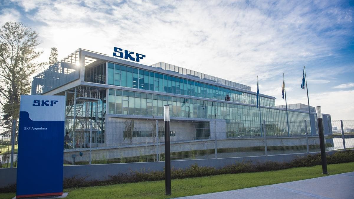 El edificio corporativo de SKF Argentina, ubicado en la localidad de Tortuguitas, Provincia de Buenos Aires.