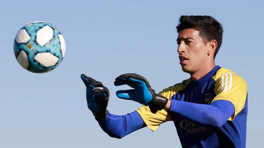 Andrada, arquero de Boca, quedó en Ecuador, aislado por coronavirus