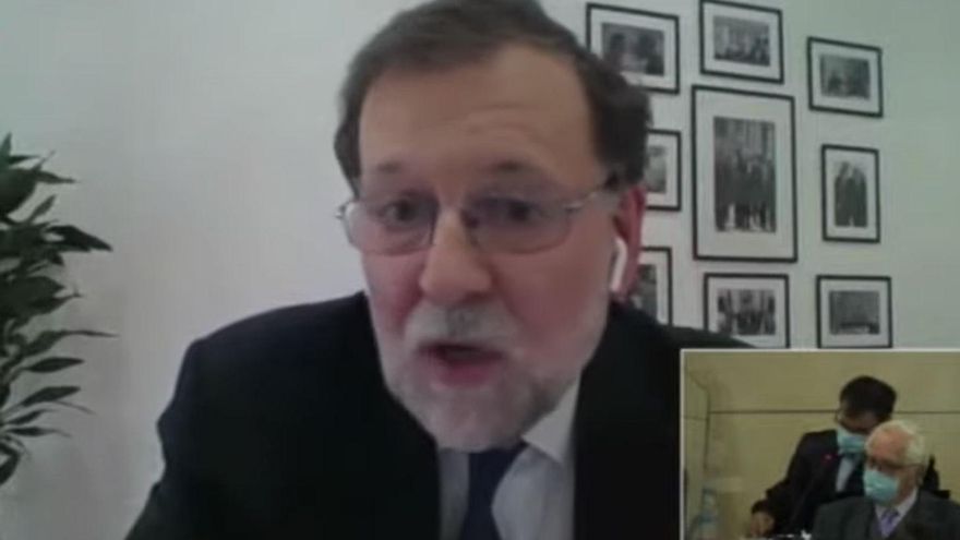 Mariano Rajoy declara en el juicio de la caja b del PP.