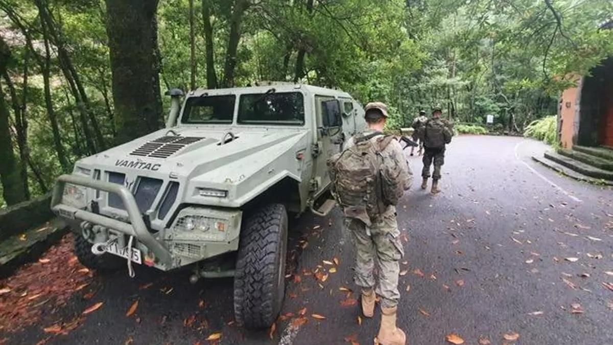 El Ejército despliega al Grupo Táctico Canarias en La Palma para labores de vigilancia