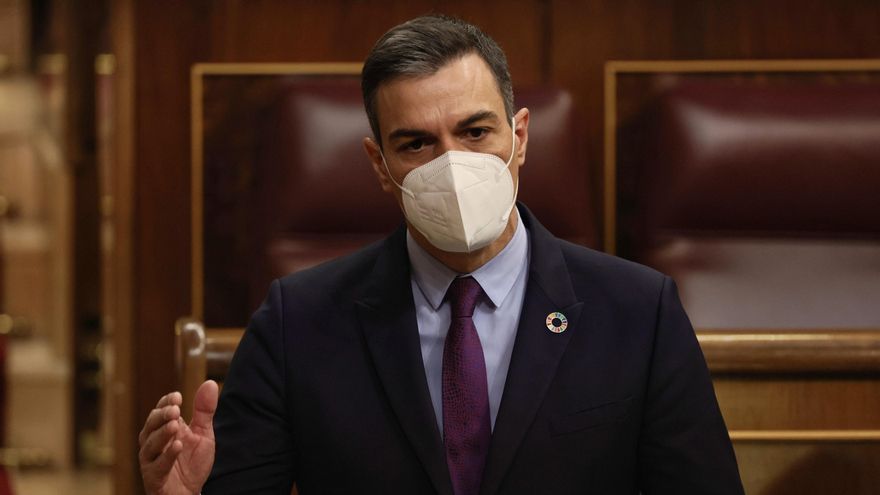 El presidente del Gobierno, Pedro Sánchez