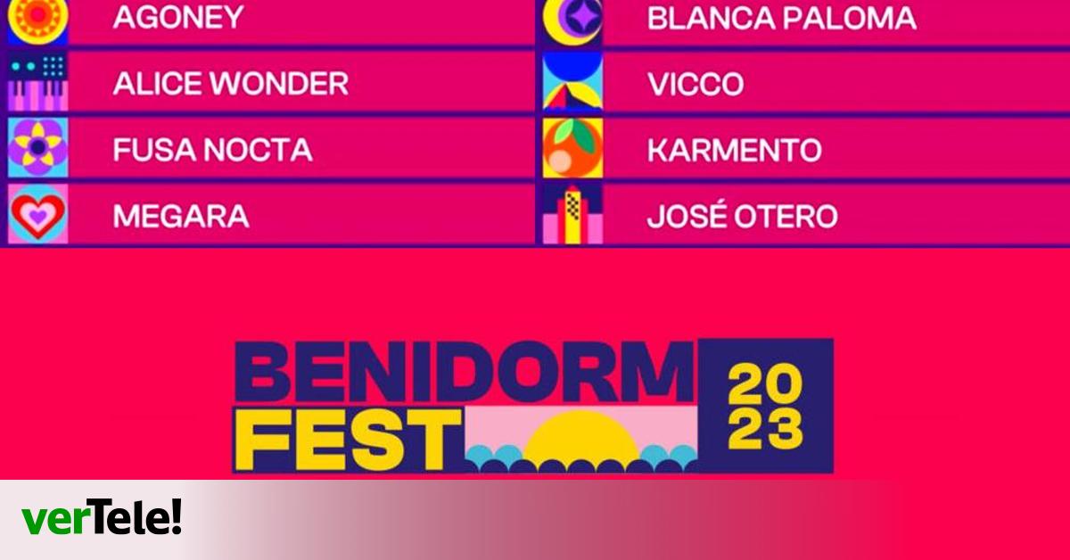 Benidorm Fest 2023 agrupamos los puntos de las dos semifinales en