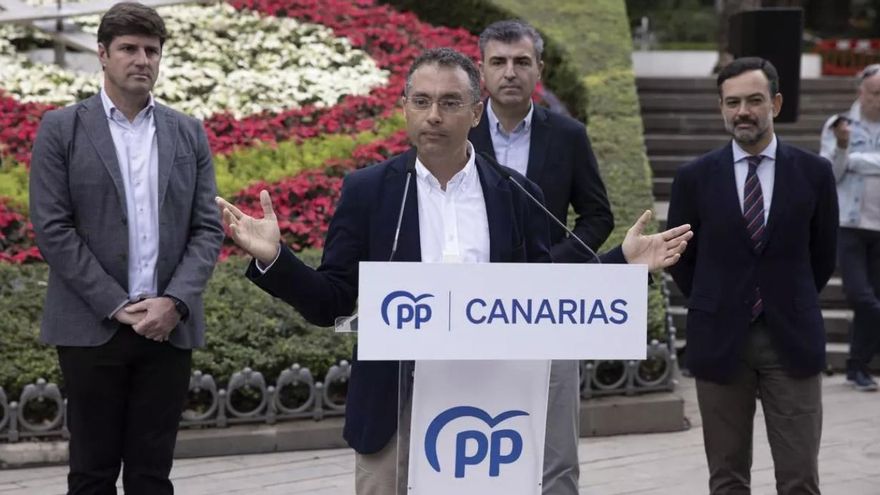 El candidato del PP a la Alcaldía de Santa Cruz de Tenerife quiere que la ciudad compita con Vigo en iluminación navideña