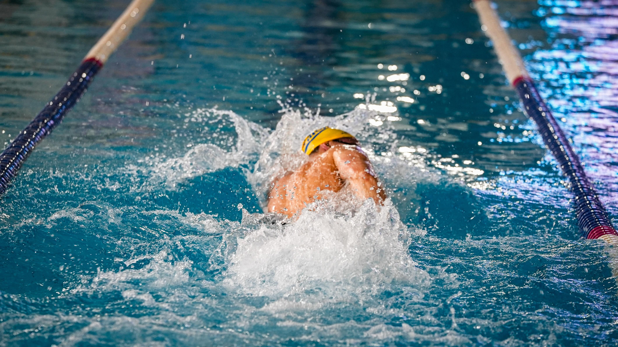 Fase de ascenso de natación