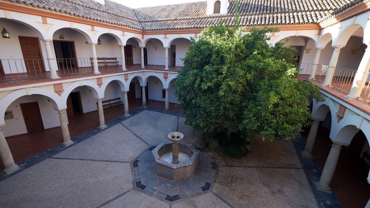 Patio de la Fundación Antonio Gala