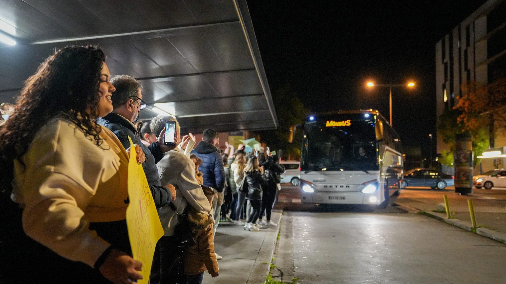 Llegada de la 1º rotación del contingente eFP XVII, con los componentes de la Brigada 'Guzmán el Bueno' X.