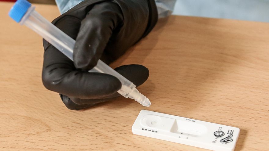 Material necesario para la realización de test de antígenos.