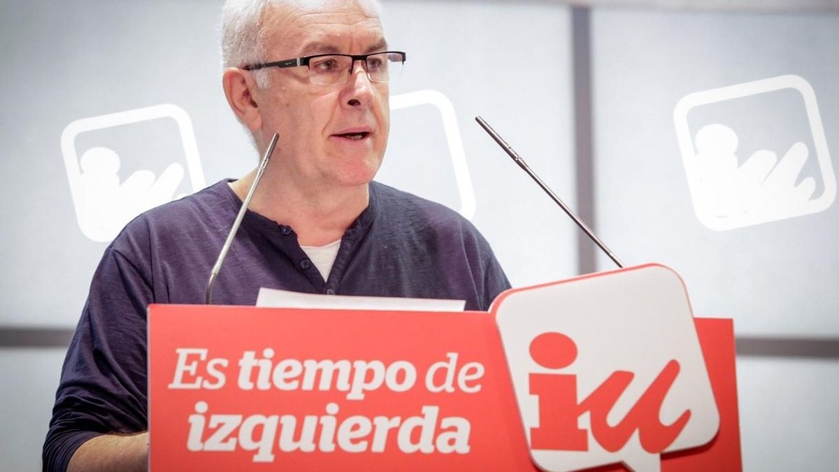 Cayo Lara arremete contra Espinar: "Especular es especular, lo diga Agamenón o su porquero. Punto"