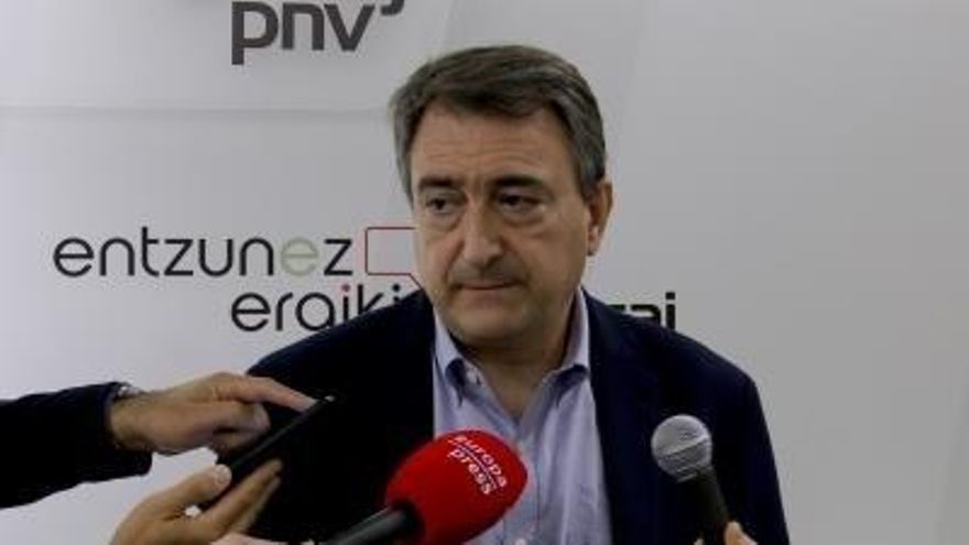El portavoz del PNV en el Congreso, Aitor Esteban.
