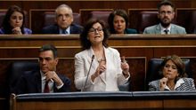 Calvo defiende actuación coordinada del Gobierno en los contratos con Arabia