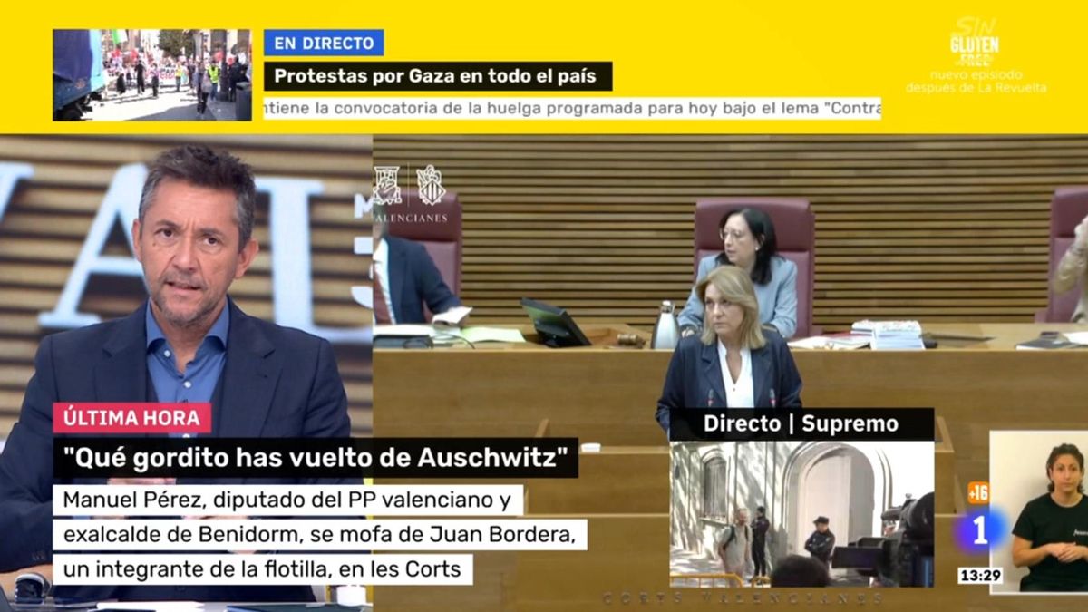 Javier Ruiz lamenta las palabras de un diputado del PP