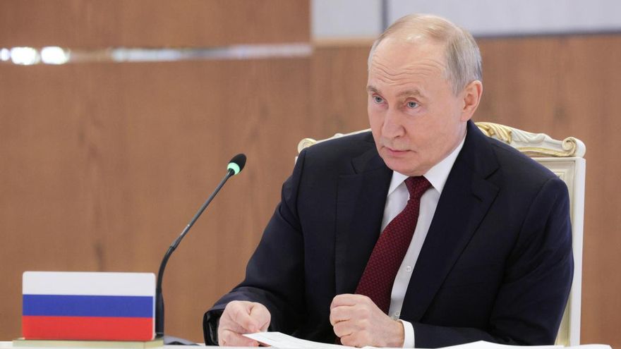 Putin asegura que Rusia produce 10 veces más misiles que toda la OTAN y amenaza con atacar "centros de decisión" de Kiev