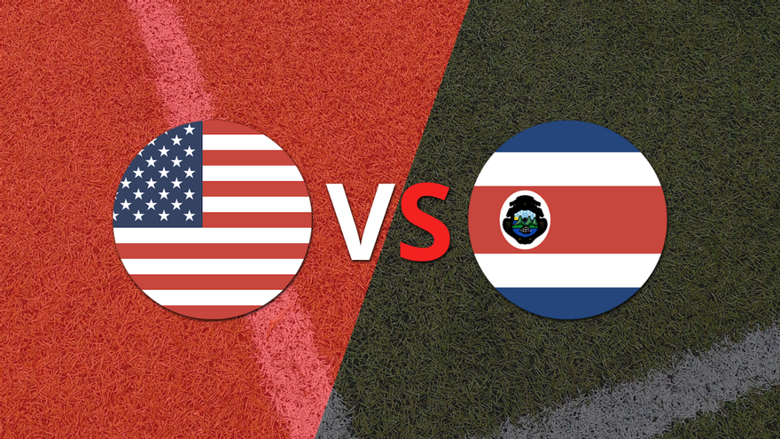 Costa Rica le empató a Estados Unidos en la agonía del partido