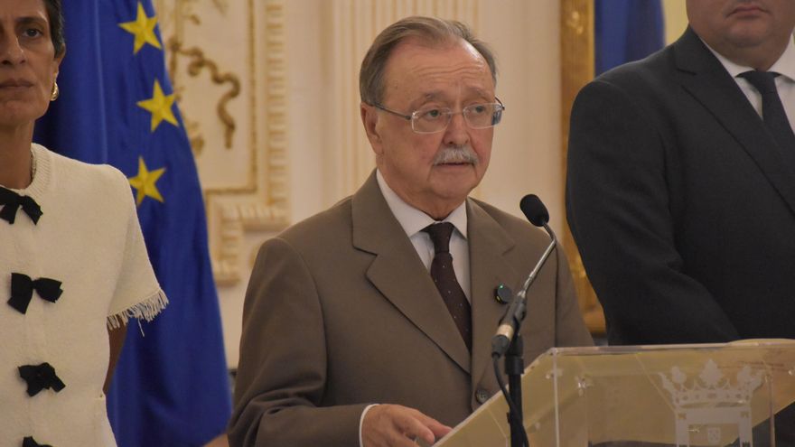 El presidente de Ceuta, Juan Jesús Vivas, en Ceuta.