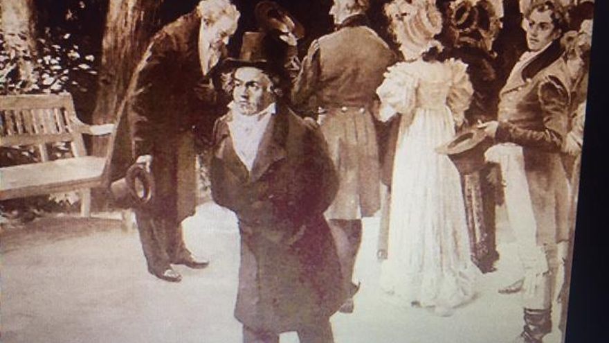 Beethoven en Teplice.