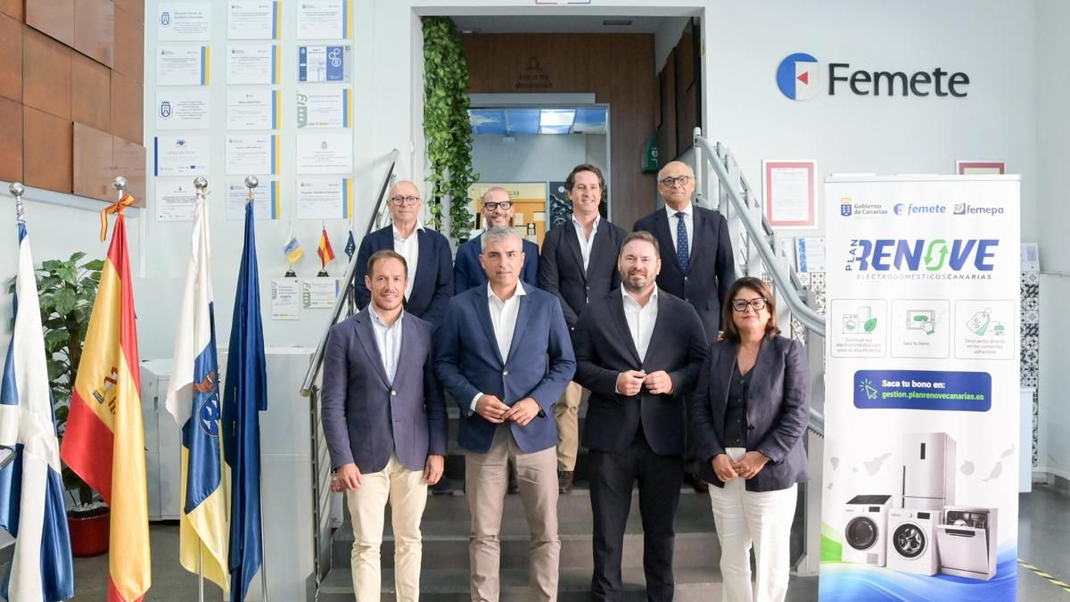 La Palma recibirá 62.400 euros para los bonos del Plan Renove de Electrodomésticos activado por el Gobierno de Canarias