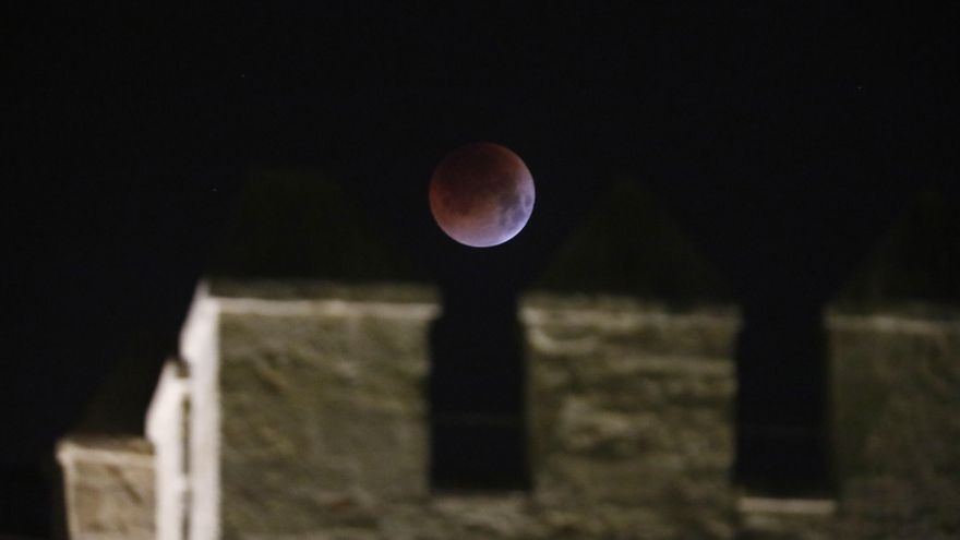 El eclipse lunar desde Córdoba