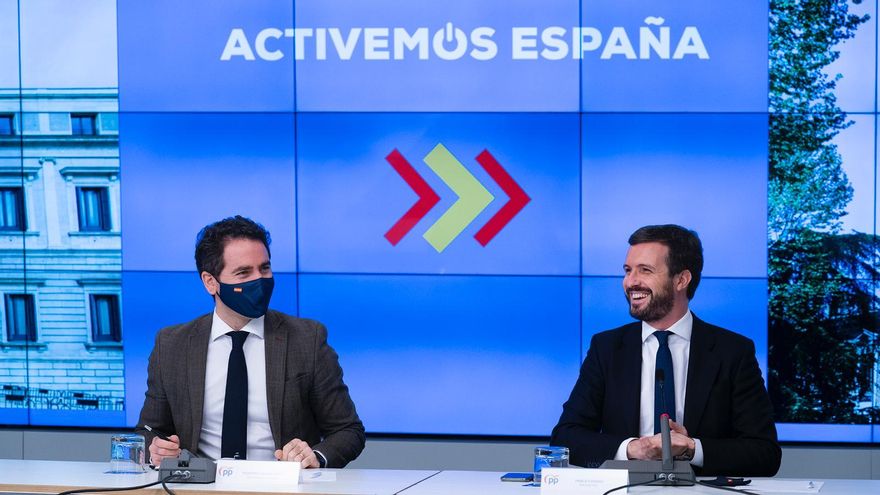 Oposición en la calle, los tribunales y los gobiernos autonómicos: Casado aplica la estrategia anti-Zapatero a la 'ley Celaá'