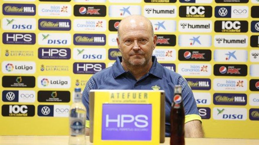 Pepe Mel: "La UD Las Palmas debe recuperar su esencia para vencer al Girona"