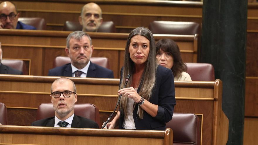 La portavoz de Junts en el Congreso, Miriam Noguer