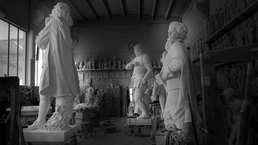 Esculturas de Juan de Mesa, Duque de Cornejo y Lope de Hoces.