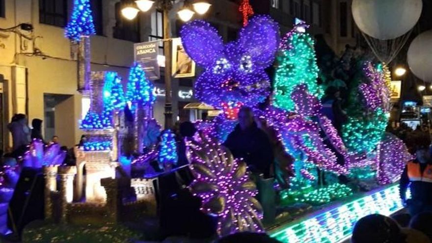 Cabalgata de Reyes de León.