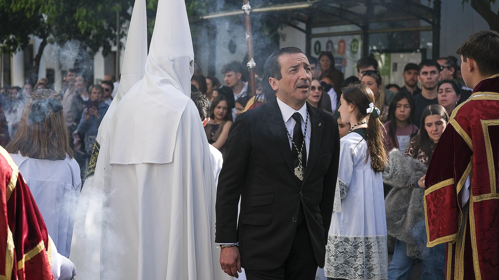 Salida procesional de la Hermandad del Huerto, en imágenes