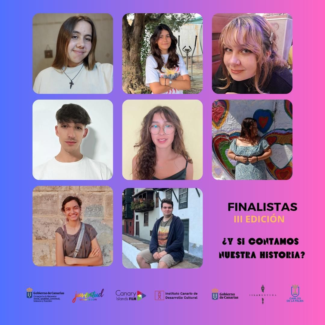 Finalistas de la tercera edición de ‘¿Y si contamos nuestra historia?’.