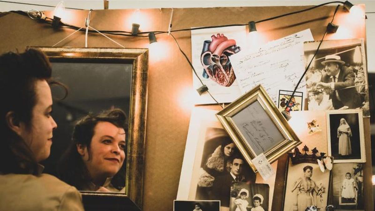 La artista Estefanía de Paz interpreta 'La reina de Arga' en el ciclo 'Clásicas y Contemporáneas'.