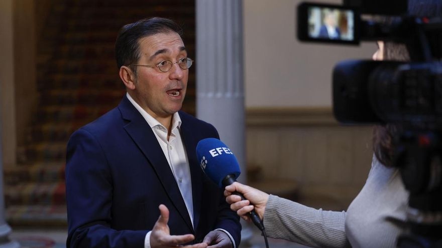 El ministro de Asuntos Exteriores, Unión Europea y Cooperación, José Manuel Albares, este domingo