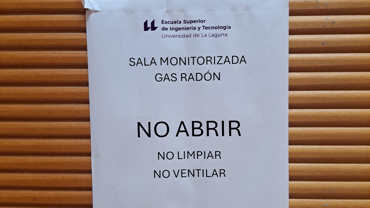 Un año con las aulas clausuradas por gas radón en la Universidad de La Laguna