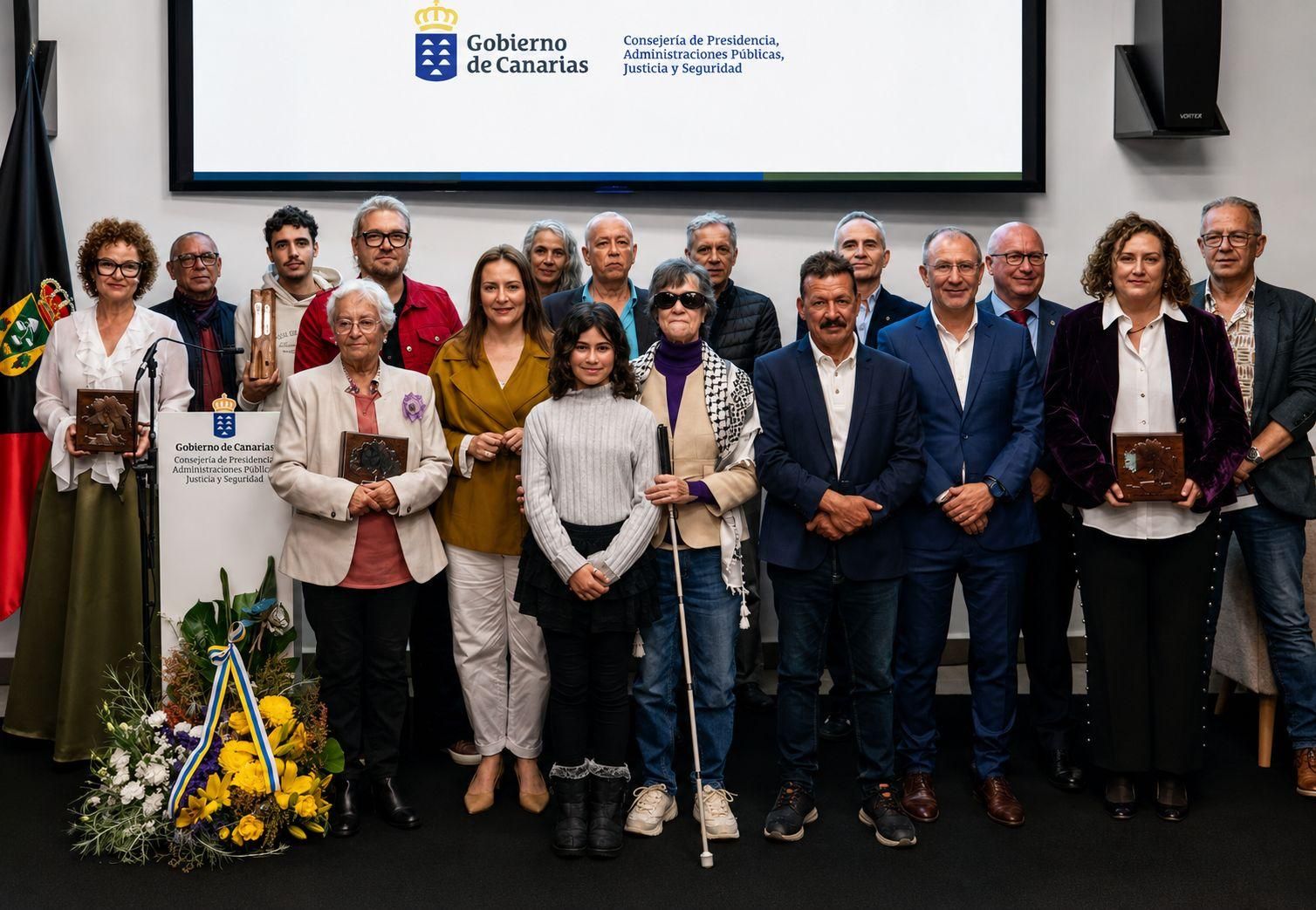 La primera edición del Día de la Memoria Histórica de Canarias se celebró en Fuencaliente.