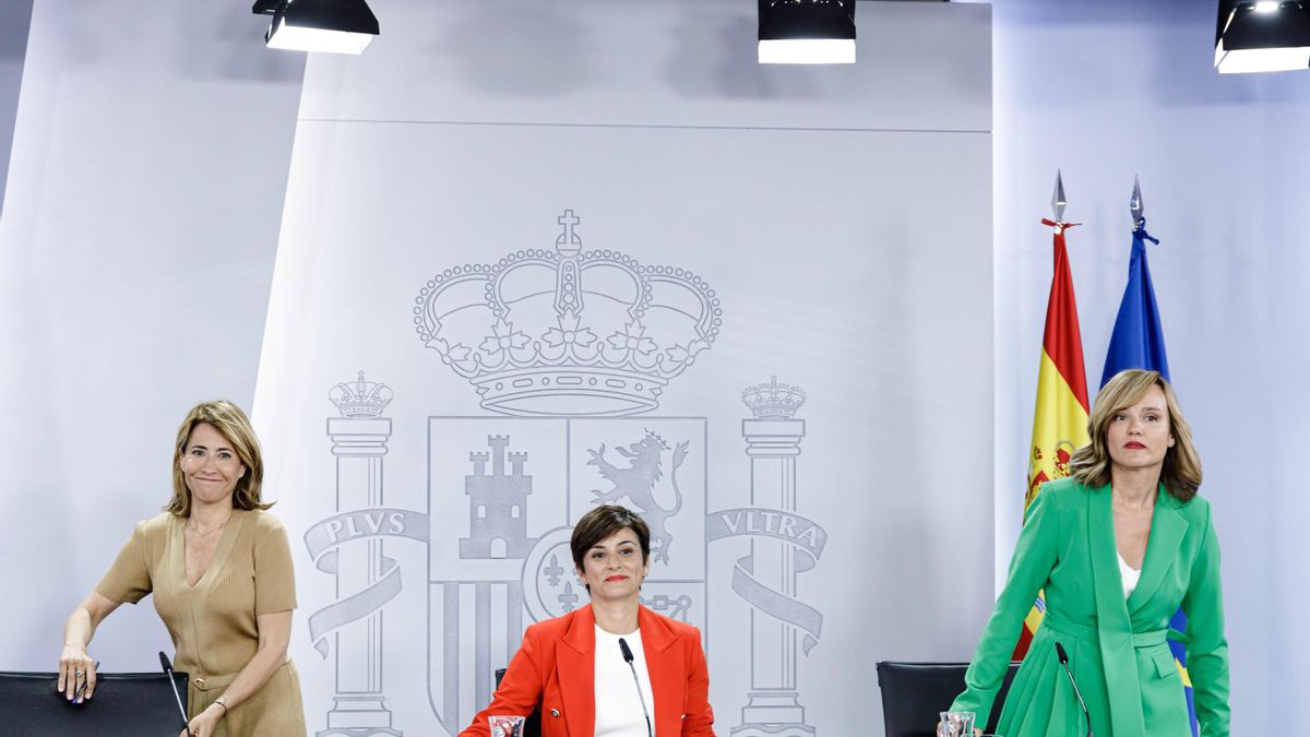 La rueda de prensa tras el consejo de ministros, a 9 de mayo de 2023