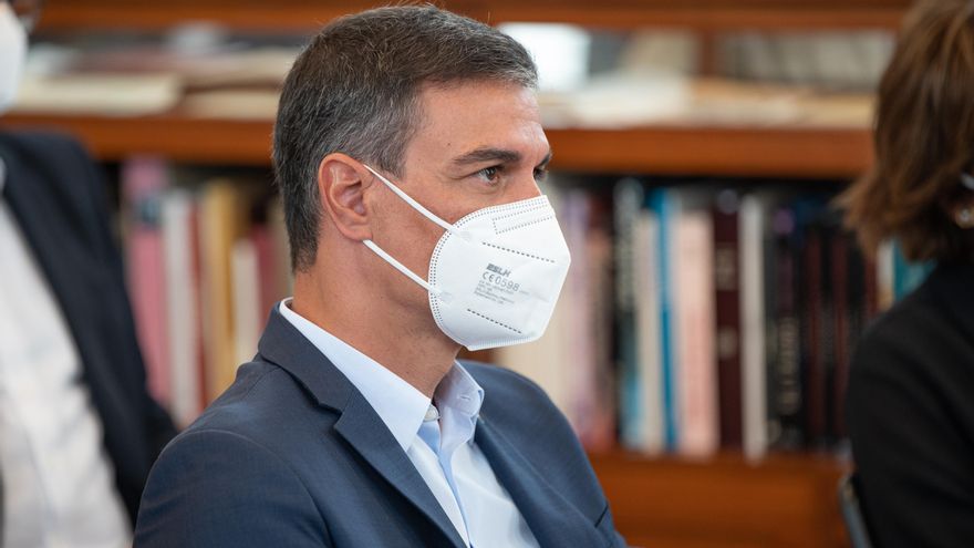 El presidente del Gobierno, Pedro Sánchez
