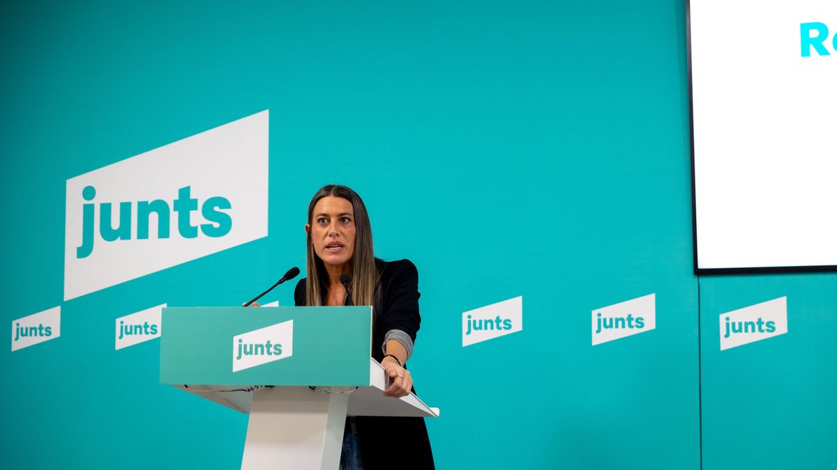 La portavoz de Junts en el Congreso, Miriam Nogueras