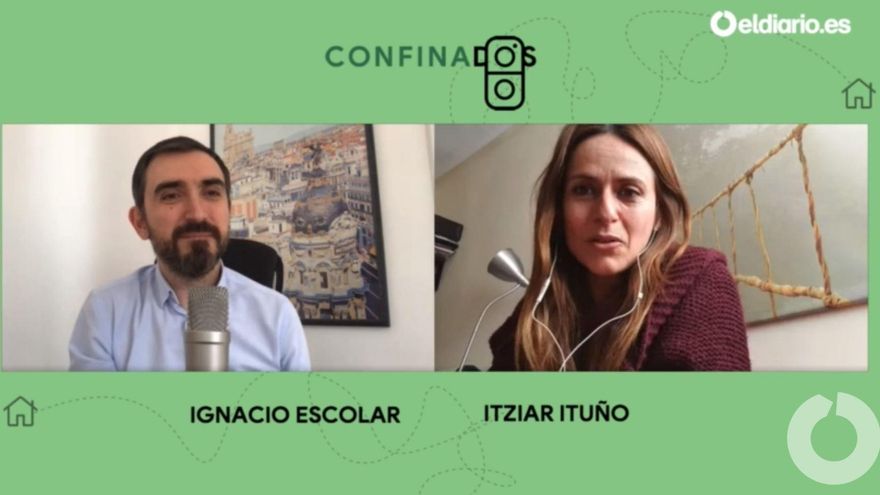 Itziar Ituño, actriz: "Hemos tomado conciencia de que no se pueden hacer recortes en Salud y no creo que la gente permita que ningún gobierno los vuelva a hacer"