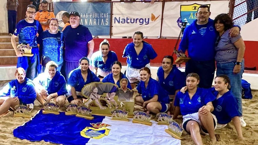 La Palma gana el Torneo ‘Teya Ramos’ de selecciones juveniles femeninas de lucha canaria