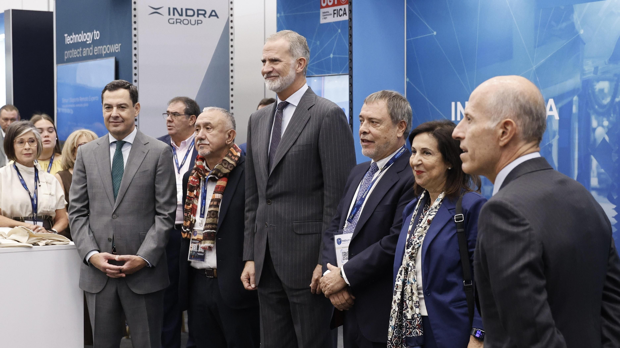 El Rey Felipe VI asiste a la jornada de clausura del Foro Indudef