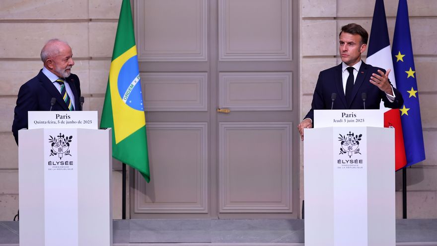 Macron y Lula, una empatía personal empañada por desacuerdos sobre UE-Mercosur y Ucrania