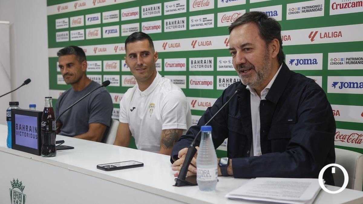 Presentación de Sergi Guardiola como jugador del Córdoba CF